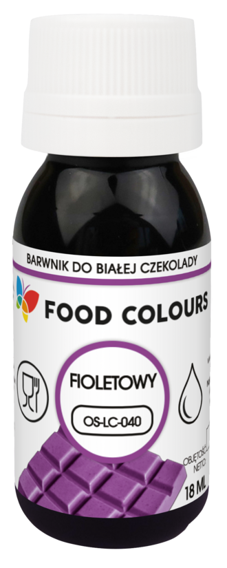 Violeta krāsviela baltajai šokolādei 18ml